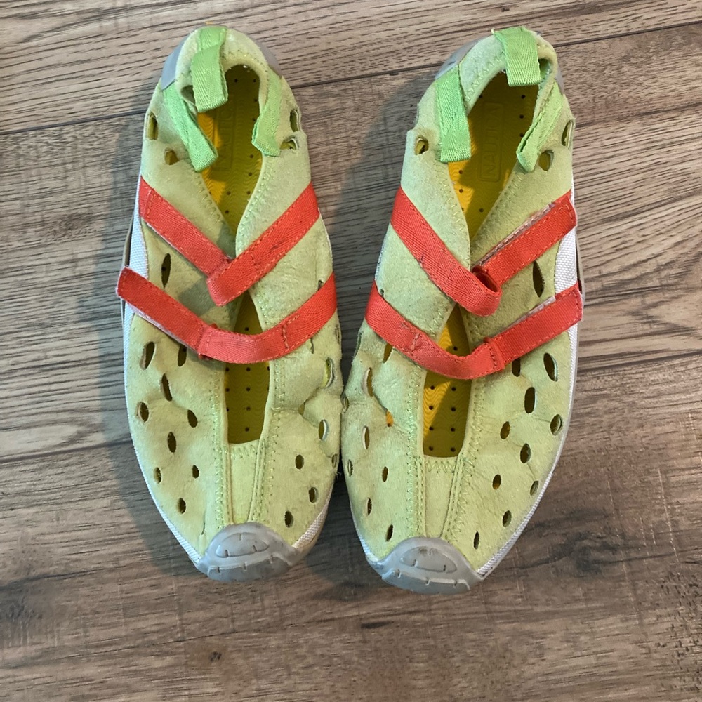 Yellow-Green Nautica Boat shoes